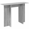 vidaXL Konsolentisch Graues Sonoma 100 x 30 x 75 cm Holzwerkstoff