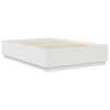 vidaXL Bettrahmen mit Kopfteil Wei&szlig; 160 x 200 cm Holzwerkstoff