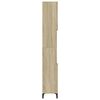 vidaXL Badschrank Sonoma-Eiche 30x30x190 cm Holzwerkstoff