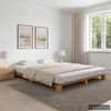 vidaXL Palettenbett Braun Massivholz Kiefer 160&times;200 cm