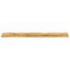 vidaXL Tischplatte 140x20x2,5 cm Rechteckig Raues Massivholz Mango