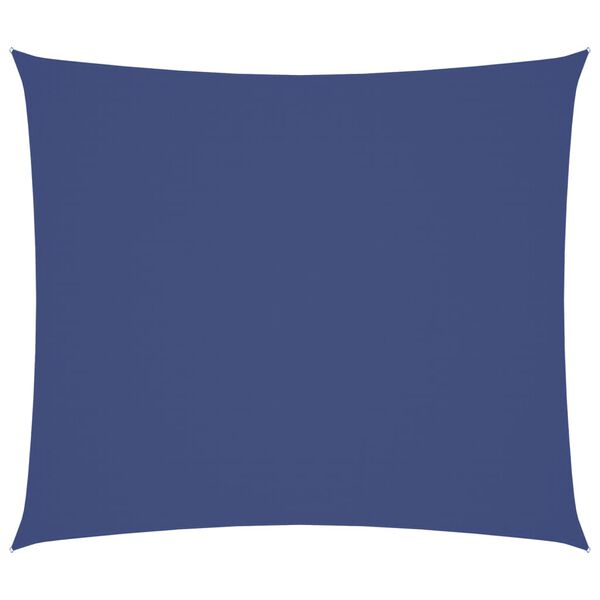 vidaXL Sonnensegel Oxford-Gewebe Rechteckig 2,5x3 m Blau