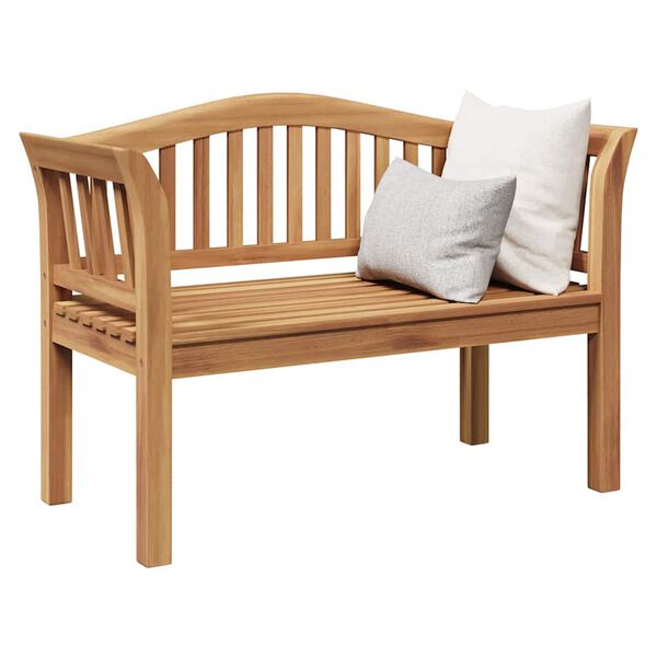 vidaXL Bank Braun 120 x 53,5 x 85 cm Massivholz Teak