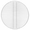 vidaXL Grillrost Silber 57 x 57 cm Edelstahl