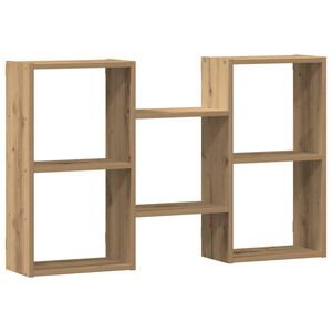 vidaXL Wandregal Artisan-Eiche 96x18x60 cm Holzwerkstoff
