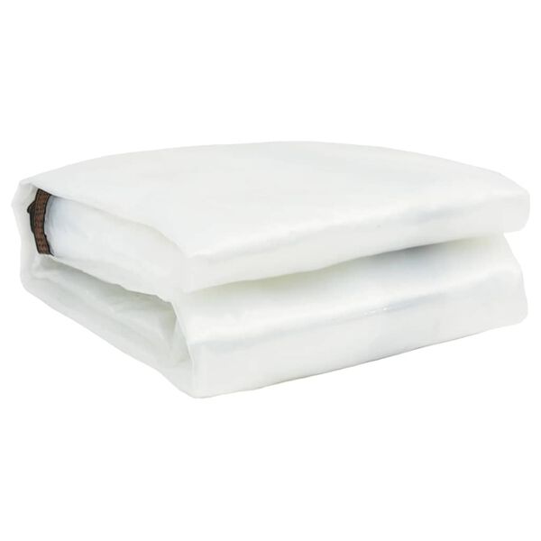 vidaXL Transparente Plane mit &Ouml;sen 1x6 m Polyethylen