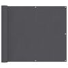 vidaXL Balkonsichtschutz Anthrazit 100 x 600 cm Oxford-Stoff