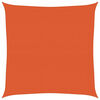 vidaXL Sonnensegel 160 g/m&sup2; Quadratisch Orange 4x4 m HDPE