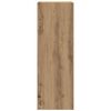vidaXL TV-Einheiten Wandmontiert 4 pcs Artisan-Eiche Holzwerkstoff