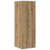 vidaXL 4-tlg. TV-Schrank-Set Wandmontage Artisan-Eiche Holzwerkstoff