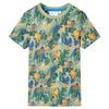 vidaXL Kinder-Kurzarmshirt Mehrfarbig 128