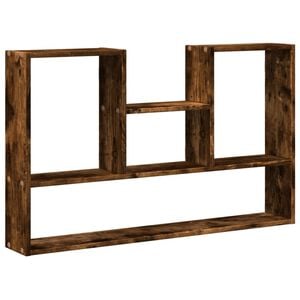 vidaXL Wandregal R&auml;uchereiche 99x15x60 cm Holzwerkstoff