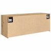vidaXL Bad-Wandschrank Artisan-Eiche 80x25x30 cm Holzwerkstoff