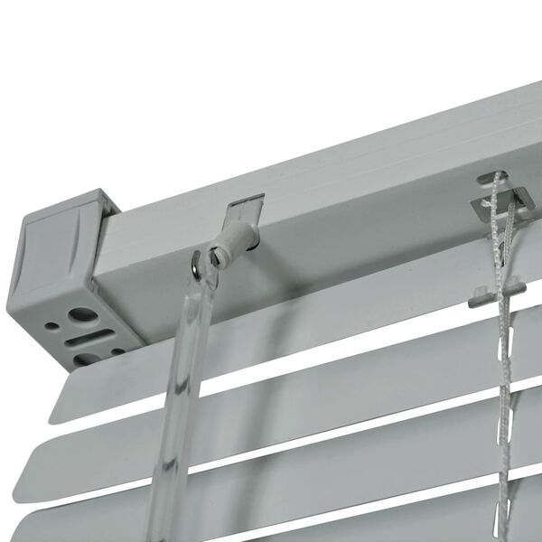 vidaXL Fensterjalousien Aluminium 100x160 cm Silber