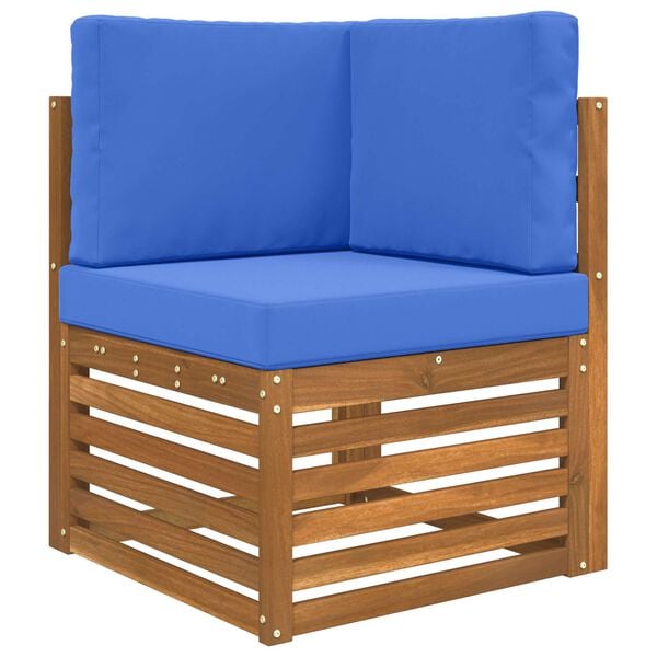 vidaXL Sofakissen f&uuml;r drau&szlig;en 3 pcs T&uuml;rkis Polyester