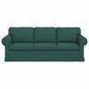 vidaXL Sofa Dunkelgr&uuml;n Gesamtabmessungen: 215 x 82 x 80 cm (B x T x H)