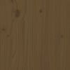 vidaXL Hocker 2 Stk. Honigbraun 40x40x75 cm Massivholz Kiefer