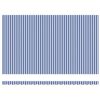 vidaXL Einziehbare Markise Blau und Wei&szlig; 500 x 300 cm