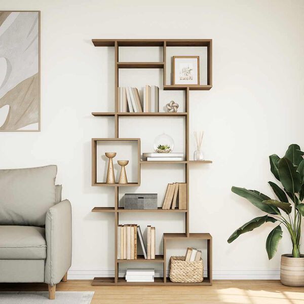 vidaXL Bücherregal Artisan-Eiche 92x29x188 cm Holzwerkstoff