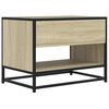 vidaXL TV-Schrank Sonoma-Eiche 61x40x46 cm Holzwerkstoff und Metall