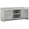 vidaXL TV-Schr&auml;nk 102 x 33 x 47 cm Betongrau Holzwerkstoff