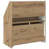 vidaXL Kinderregal Artisan-Eiche 60 x 29,5 x 69 cm Holzwerkstoff