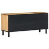 vidaXL TV-Schrank Braun 100x33x46 cm Massivholz Mango