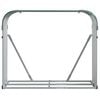 vidaXL Kaminholzunterstand Grün 120x45x100 cm Verzinkter Stahl