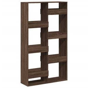 vidaXL Raumteiler Braun Eichen-Optik 100x33x175 cm Holzwerkstoff