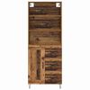 vidaXL Highboard mit Schubladen 2 pcs Altholz Holzwerkstoff