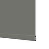 vidaXL Verdunkelungsrollo Grau 130x150cm Stoffbreite 126,6cm Polyester