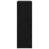 vidaXL Sideboard Schwarz Eichen-Optik 30,5 x 27 x 84,5 cm