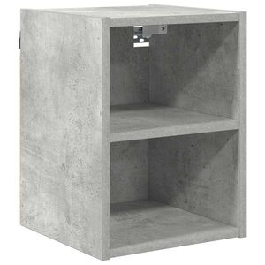 vidaXL H&auml;ngeschrank Beton Grau 30 x 29,5 x 40 cm Holzwerkstoff
