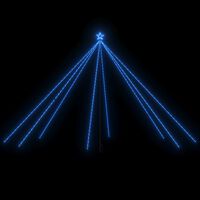 vidaXL Weihnachtsbaum-Lichterketten Indoor Outdoor 800 LEDs Blau 5 m