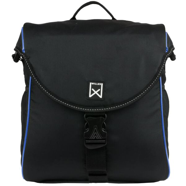 Willex Fahrradtasche 300 S 12 L Schwarz und Blau