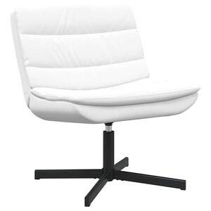 vidaXL Drehstuhl Wei&szlig; 63 x 75 x 76 cm PU