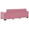 vidaXL | Sofa Set | 2 pcs Rosa 221 x 78 x 80 cm Samt