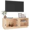 vidaXL TV-Schrank 105x34x40 cm Massivholz Kiefer
