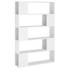 vidaXL B&uuml;cherregal Raumteiler Wei&szlig; 100x24x155 cm Holzwerkstoff