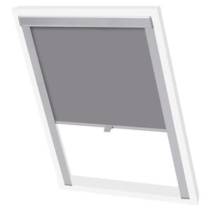 vidaXL Verdunkelungsrollo Grau M08/308 GGL und GGU