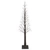 vidaXL Sternen-Weihnachtsbaum Braun 17 x 17 x 180 cm Kunststoff