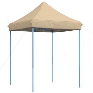 vidaXL Partyzelt 200 x 200 x 306 cm Beige Oxford-Stoff
