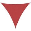 vidaXL Sonnensegel 160 g/m&sup2; Rot 4x4x4 m HDPE
