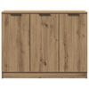 vidaXL Sideboard Artisan-Eiche 90,5x30x70 cm Holzwerkstoff