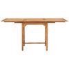 vidaXL 7-tlg. Garten-Essgruppe Massivholz Teak