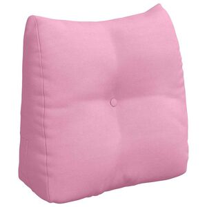 vidaXL R&uuml;cken Kissen Rosa 45 x 24 x 50 cm Stoff