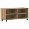 vidaXL TV-Schr&auml;nk 90 x 35 x 40,5 cm Braun Holzwerkstoff