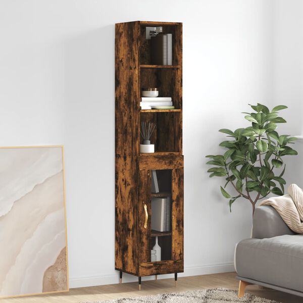 vidaXL Highboard R&auml;uchereiche 34,5x34x180 cm Holzwerkstoff