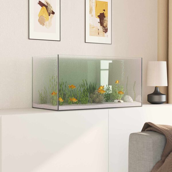 vidaXL Aquarium mit Speicher Transparent 60 x 30 x 30 cm Glas