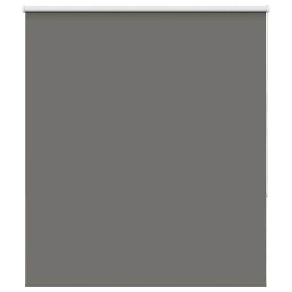 vidaXL Verdunkelungsrollo Grau 140x130cm Stoffbreite 136,6cm Polyester